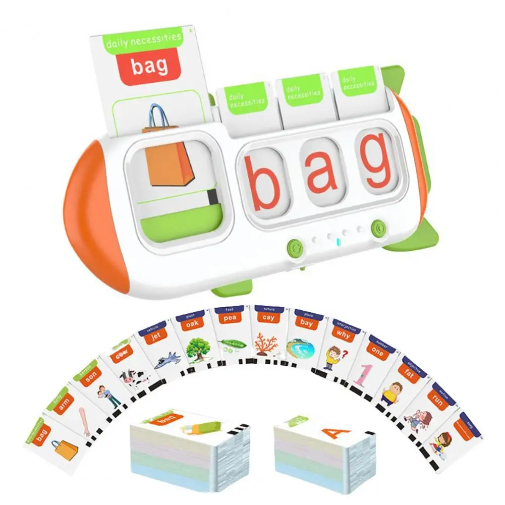 Palavras Spelling Machine for Kids, Early Learning Toy, Talking Flash Card, Educacional, Abc, Meninos