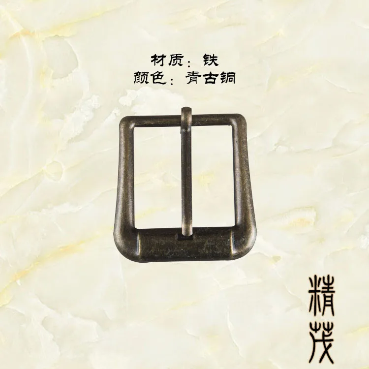 Jingmao inner diameter 35mm craft accessories belt automatic iron buckle head belt buckle scalp belt accessories
