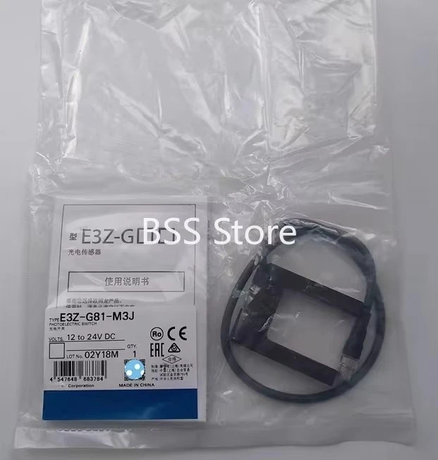 

Photoelectric Switch Sensor E3Z-G61-M3J E3Z-G62-M3J E3Z-G81-M3J E3Z-G82-M3J U-shaped Photoelectric Switch Sensor