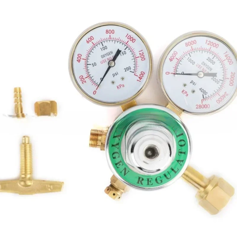 Pressure Reducer Oxygen Meter CGA540/70MM Oxygen Outlet Thread 9/16UNF Intake Specifications CGA540