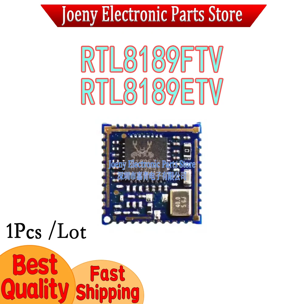

New Original RTL8189ETV RTL8189FTV SDIO Interface 2.4G Low Power Consumption WIFI Module