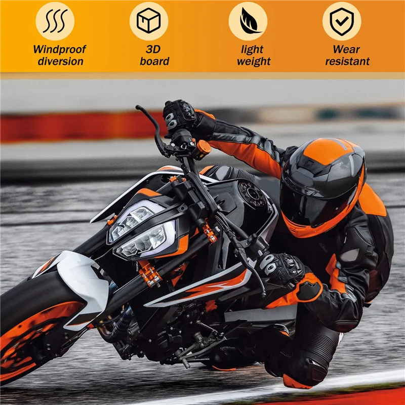 

Motorcycle Windshield Flyscreen For 1290 Super Duke R 2020-2024 Motor Windscreen-A65M