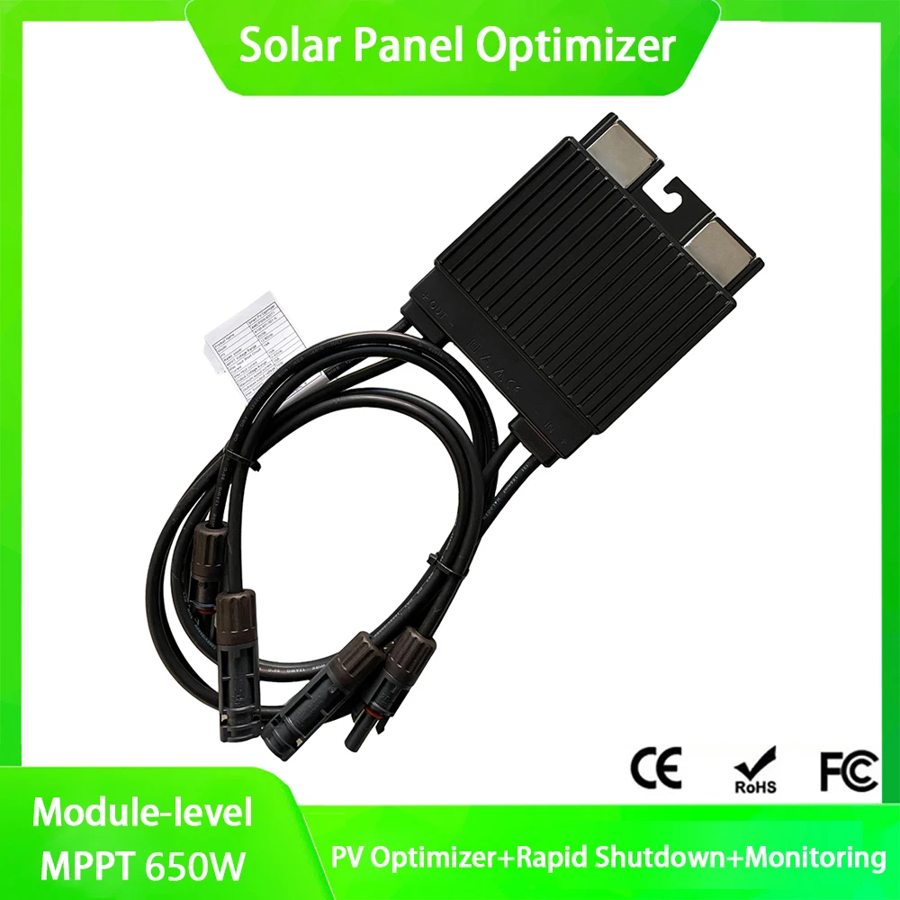 650W Solar Power Optimizer Smart PV Optimizer Intelligent monitoring must be used with the data collector ADCP