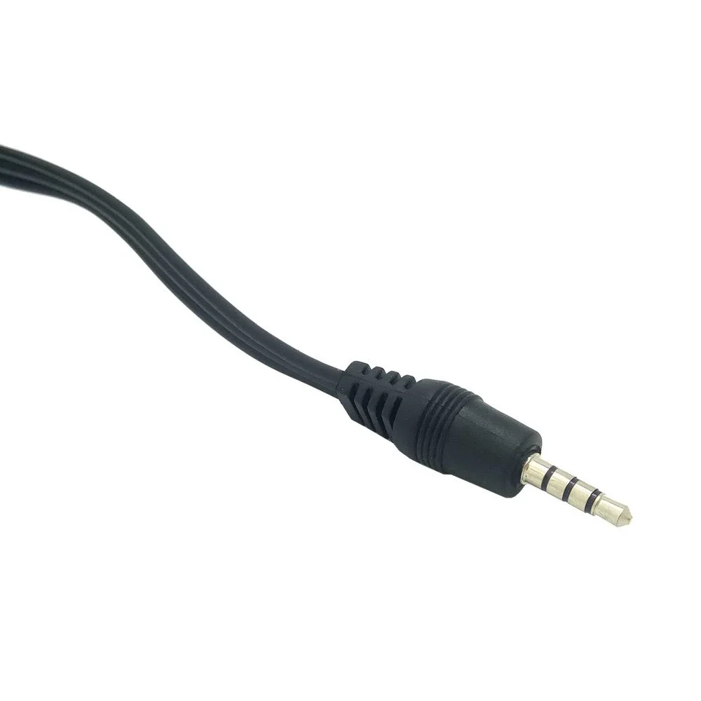 1.5m original oxygen free copper 1/3 audio cable AV cable TV set-top box 3.5mm connection  data cable