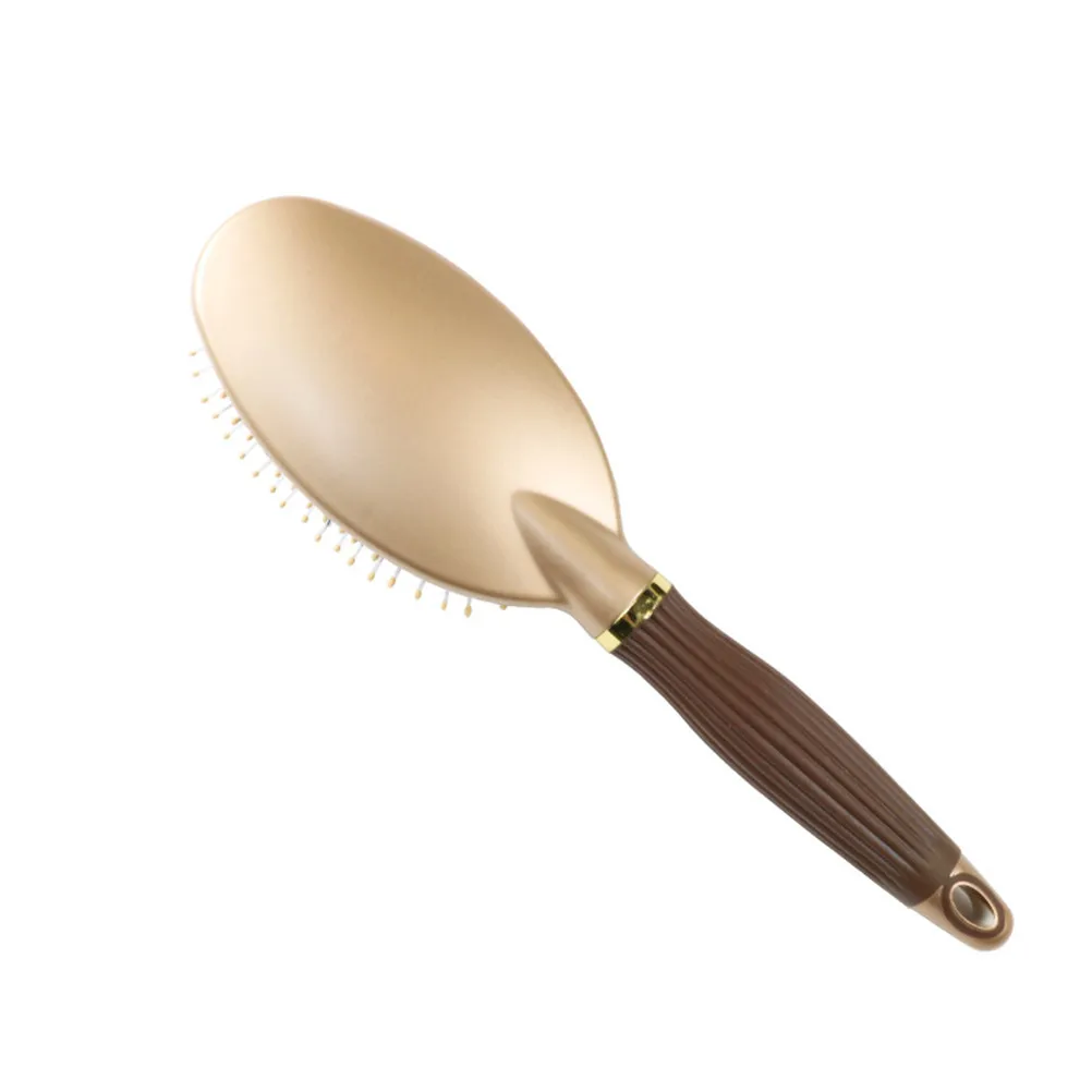 

1Pcs Compact Lightweight Hair Brush Plastic Handle Boar Bristle Nylon Needle Massage Detangling Comb Anti-Static for Travel Home