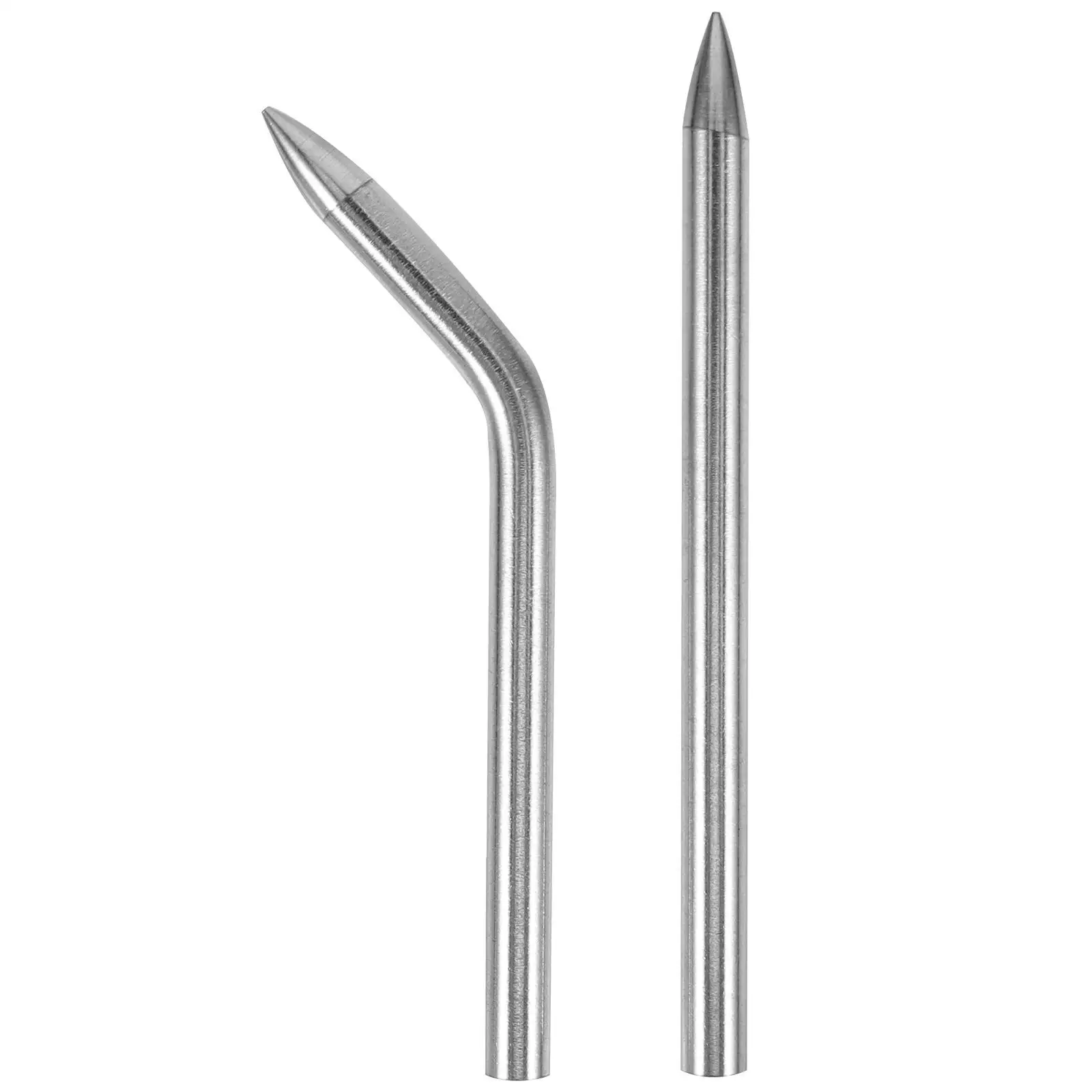 

2 Pieces Lacing Needle Baseball Glove Repair Tool Stainless Steel Durable Stitching Weaving Needle Portable Compact