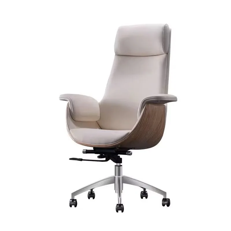 Fabric Mesh CEO Office Chair-High Back Ergonomic Comfortable Modern Luxury with Adjustable Seat Height and Chrome Base