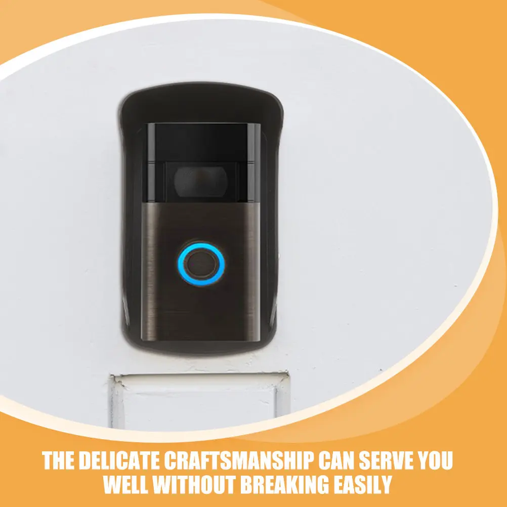 

2Pcs Durable Plastic Doorbell Rainproof Cover Waterproof Protector for Outdoor Fingerprint Access and Attendance Machines