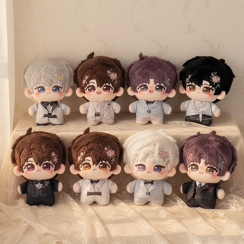 10 Styles Love and Deepspace Wedding Series Cosplay Rafayel Sylus Xavier Zayne Caleb Cotton Plush Doll Cartoon Figure Model Xmas