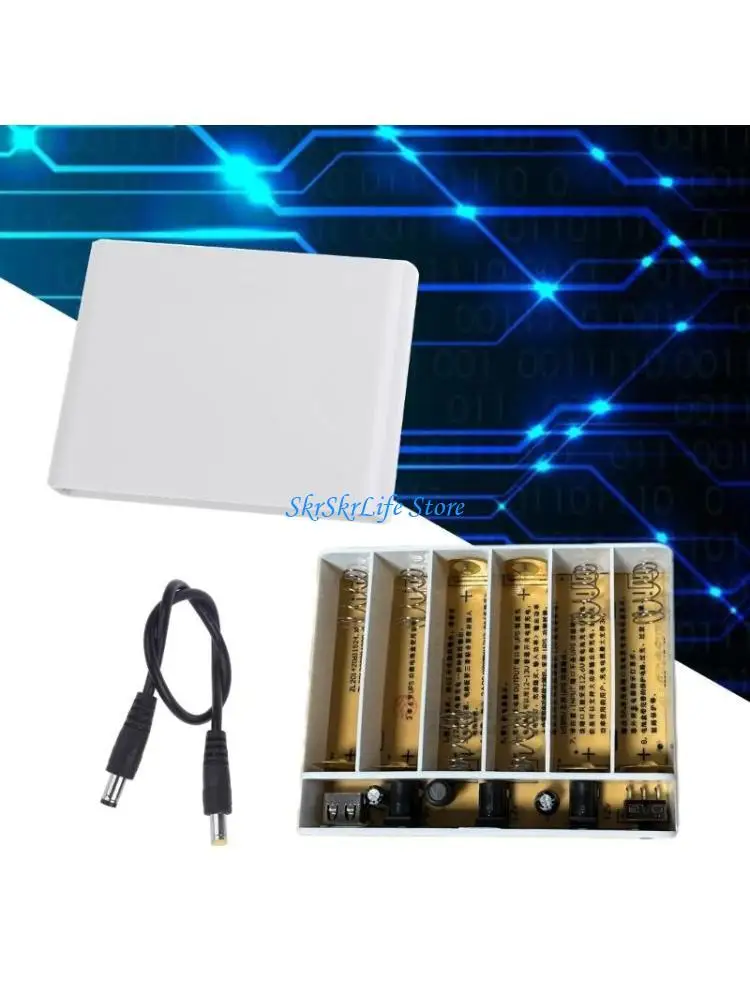 

E65E USB 5V 9V 12V Output DIY 18650 Battery UPS Boxs for Routers Phone LED CCTV Cameras 12V Power Adapters