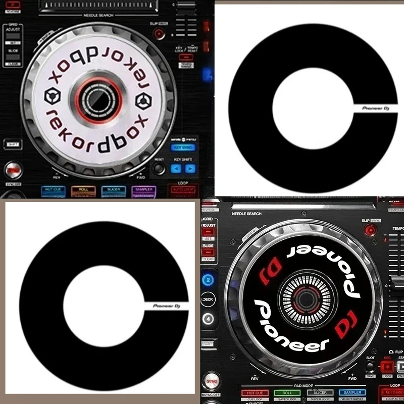 Adesivo Protetor para Turntable Pioneer CDJ 2000, Ddj-RB 400 Sr, SX, Rx, Flx6, Flx4, 1000, Xdj-RR Equipamentos de DJ
