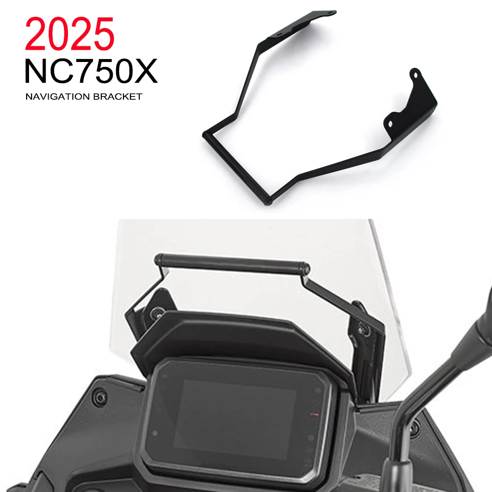 

Nc750X 2025 Новый мотоциклетный кронштейн для GPS-навигационной платы для Honda Nc 750X, аксессуары, навигационный кронштейн, держатель для телефона, подставка