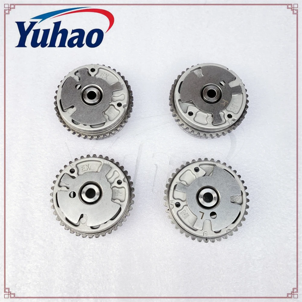 4PC Camshaft Adjuster Fit for Buick LaCrosse 3.0L V6 2010 918-187 40T 12614464x2 12626160 12626161