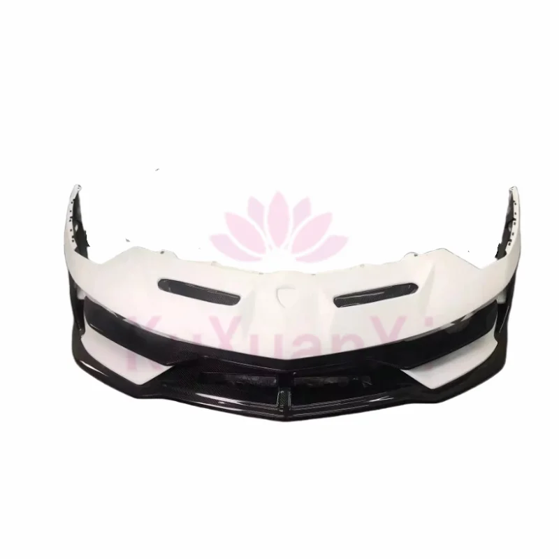

11-15 Year for Lamborghini Aventador LP700 LP720 LP750 SVJ Style Dry Carbon Fiber Front Bumper Body Kit