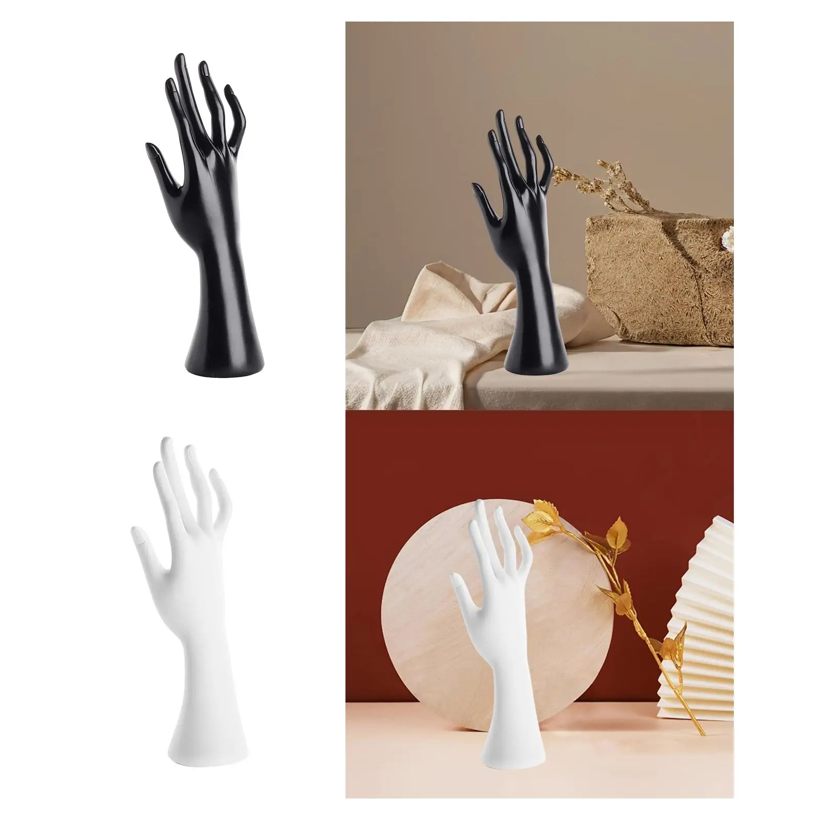 Mannequin Hand Display for Jewelry Dresser Top Elegant for Chain Finger Ring