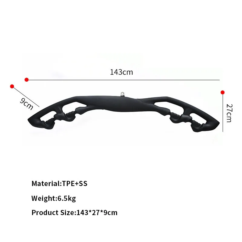 Barra Lat extraíble ergonómica multiagarre – Accesorio profesional cable - imagen 2