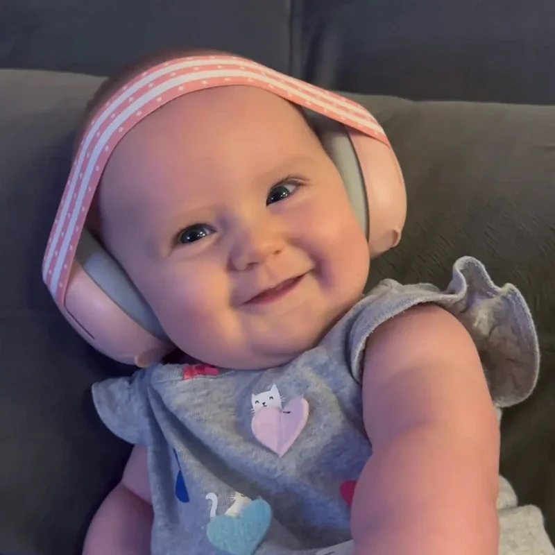 Description Picture 5 of itemBaby Ear Protection for Babies Toddlers Elastic Noise Reduction Earmuffs Baby Headphones Against Hearing Damage Improves Sleep