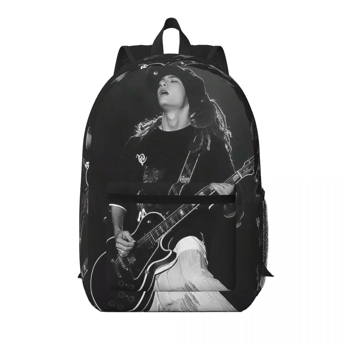 

Tokio Hotel Tom Kaulitz Music Band Student Backpack School Bag Hiking Travel Daypack for Men Women Bookbag Shoulder Bags