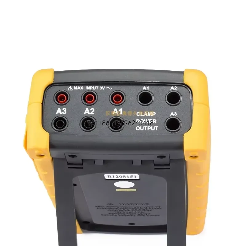 Wmwmnu for LUTRON DW-6095 Handheld High Precision Three Phase Multi Function Power Harmonic Analyzer Electrical Quality