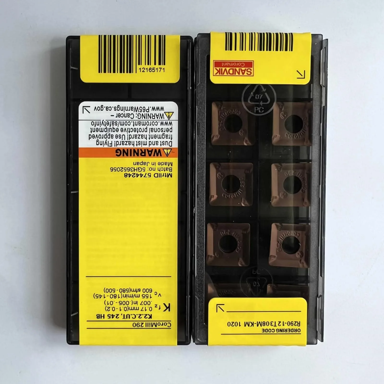 

Оригинальный SANDVIK/R290-12T308M-KM 1020/лезвие с ЧПУ из твердого сплава, 10 шт.