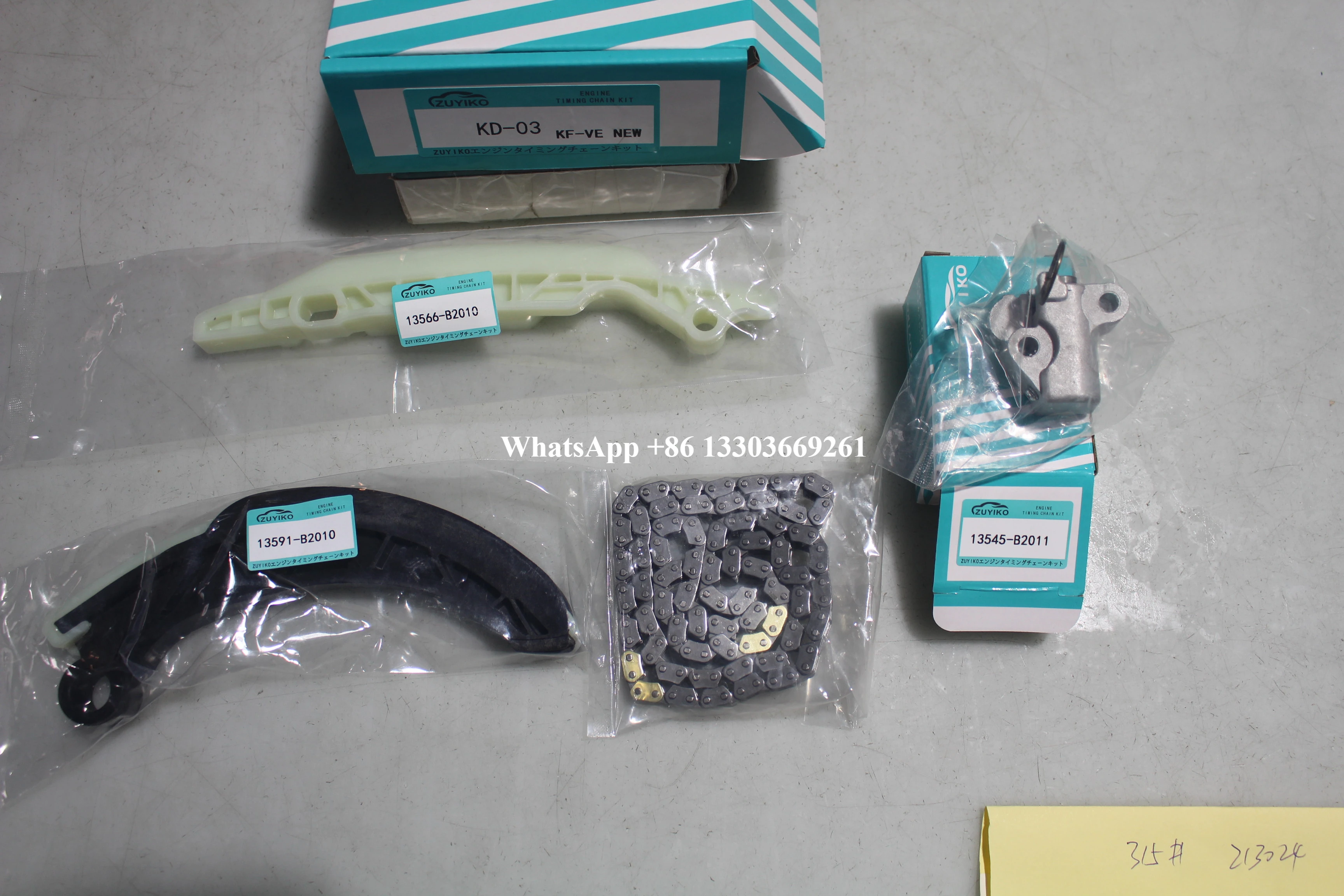

KF-VE TIMING CHAIN KIT FOR DAIHASTU kf-ve engine timing chain set 13506-B2060 KD-03