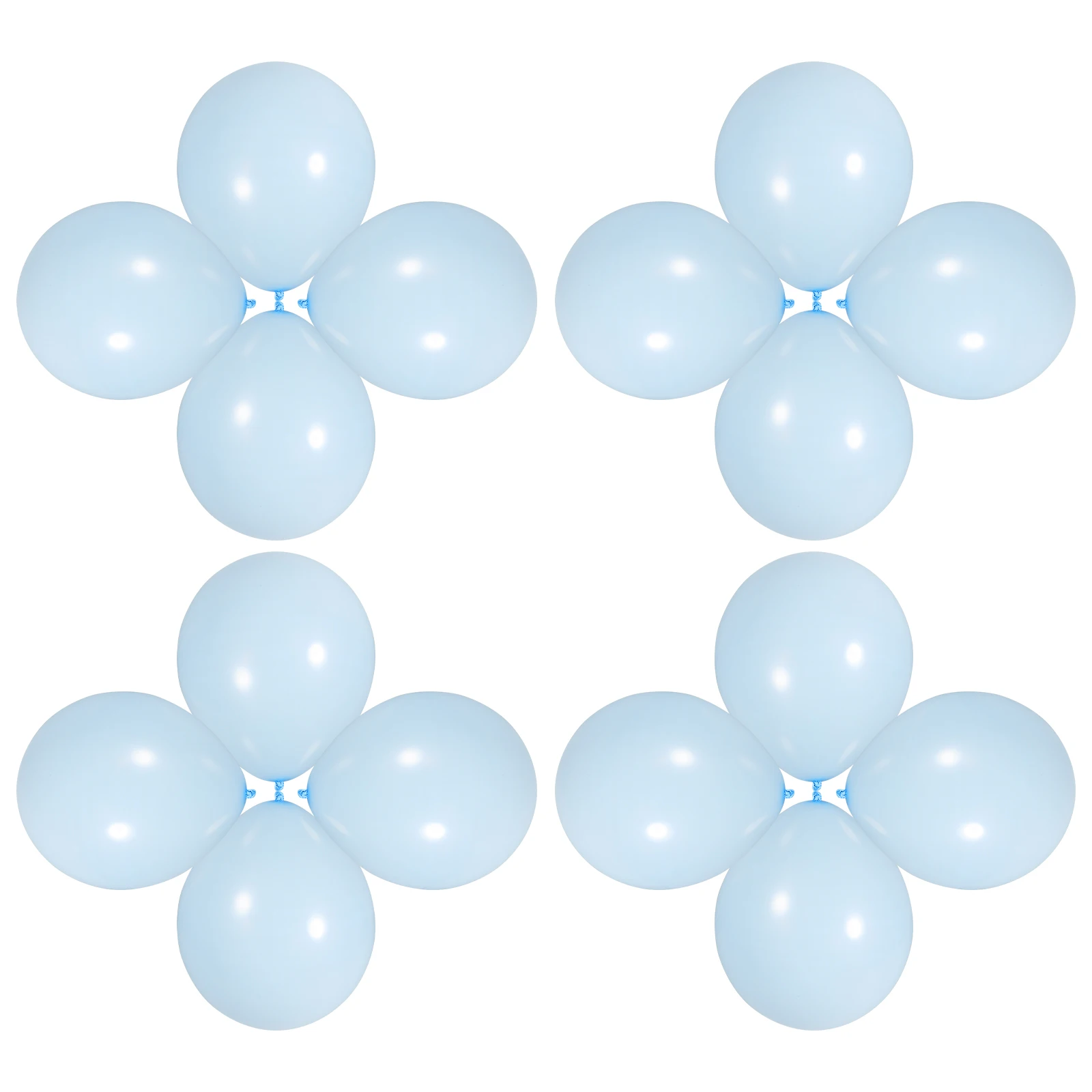 

100pcs 12 Inch Latex Light Blue Balloons Party Wedding Decorations Festival Balloon Bulk Decorations Indoor Indoor