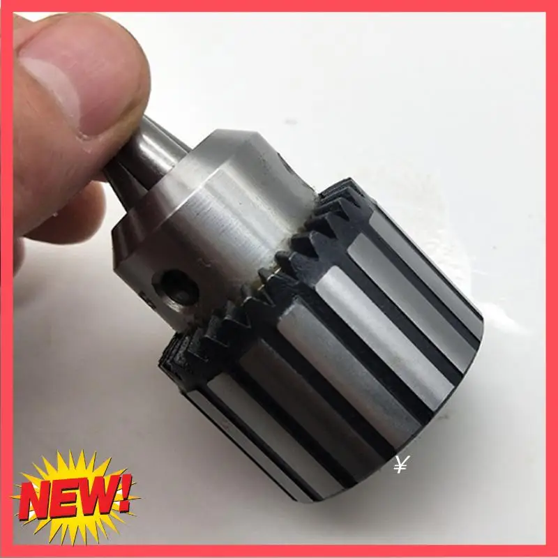 

B17C B18 Steel Shell Taper Drill Chuck Without Thread Spanner 3-16Mm Spanner Chuck Heavy Duty Metal Swivel Clamp Drill Chuck