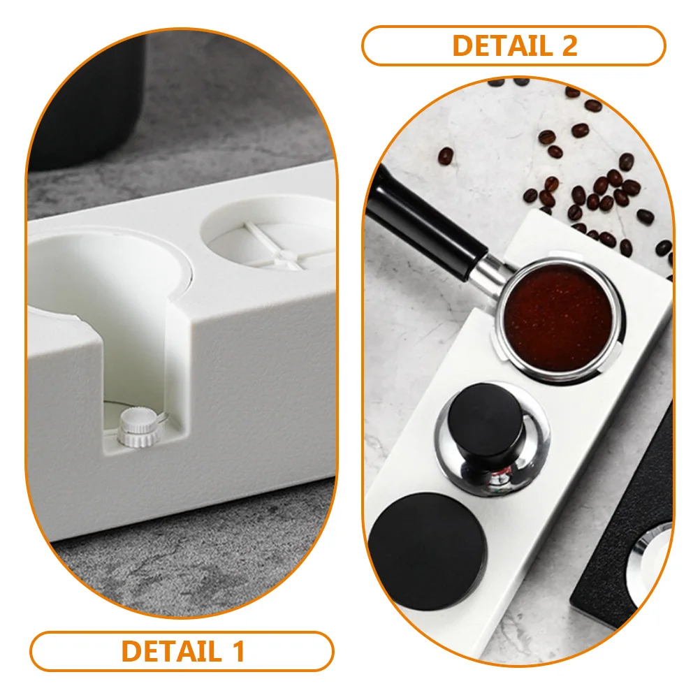 

Tamper Powder Press Holder Handle Support Frame Coffee Organizer Tamping Station Travel