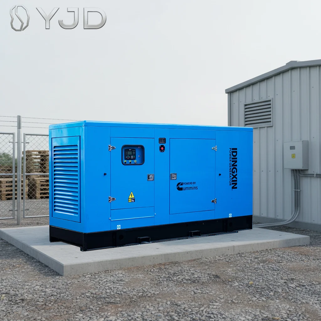 cumm-ins 20kw 30kva 50kva 100kva 200kva 400kva Silent Diesel Generator Set 3 Phase 380V Stanford Alternator