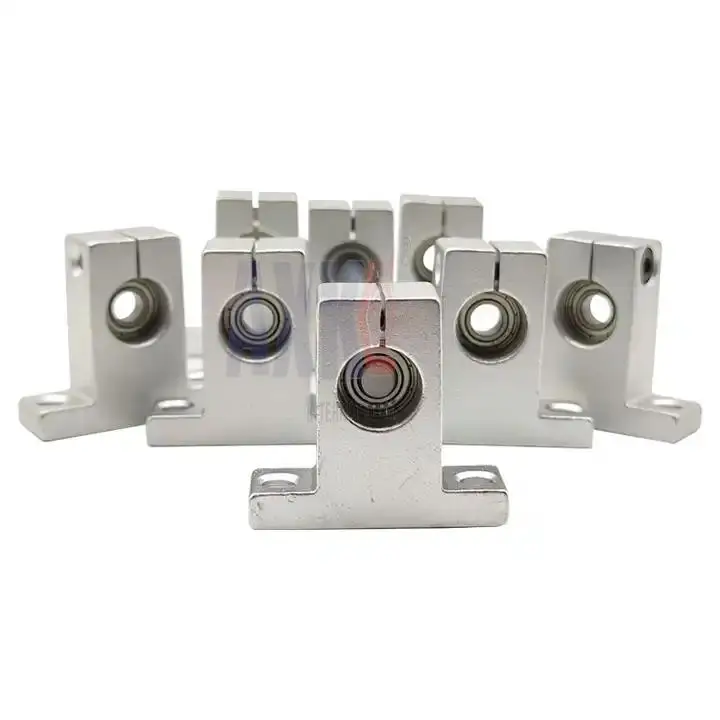 2/4pcs SK6 SK8 SK10 SK12 SK13 SK16 SK20 SK25 High quality Shaft Support Linear Shaft Support Linear Rod CNC Router