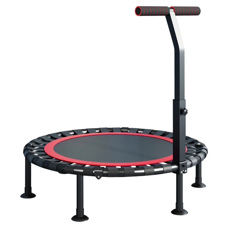

High Quality Indoor Mini Fitness Trampoline for Children Hexagon Bungee Rope High-Amp Rebound Durable and Safe
