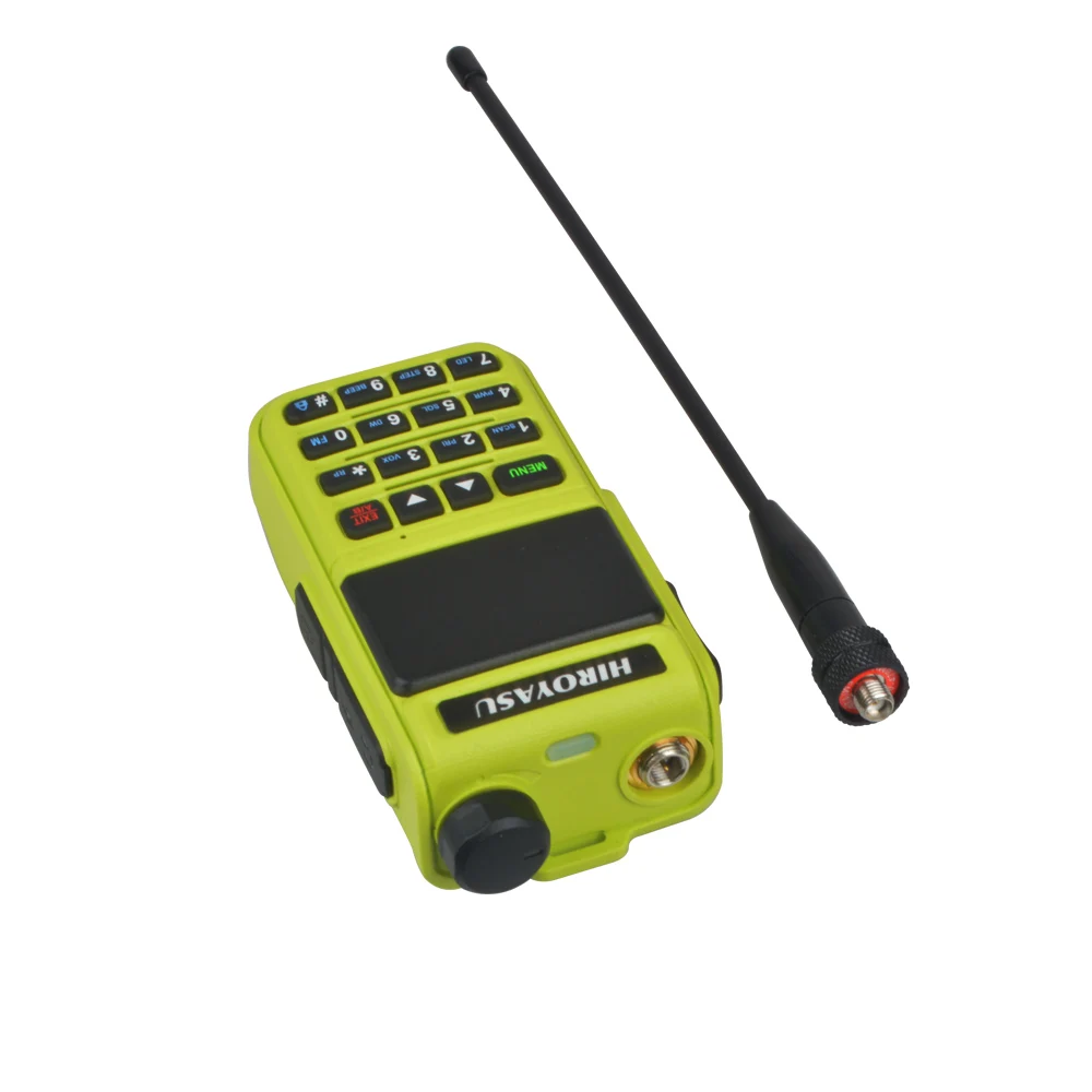 HIROYASU UV-5118 Air Band สมัครเล่น Marine เครื่องสแกนเนอร์วิทยุ AM FM VHF UHF 118-660MHz Full 6วง NOAA Weather Channel Hunt