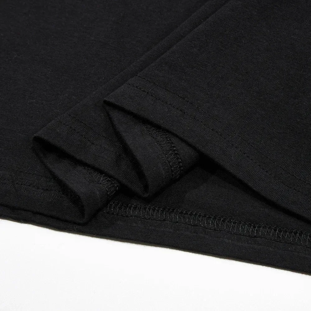 جوجو غريب مغامرات صياد X صياد تي شيرت ، مضحك فيلم مستوحاة من قميص أسود ، ملابس رجالية ، ملصق فيلم مستوحى من بين الرجال