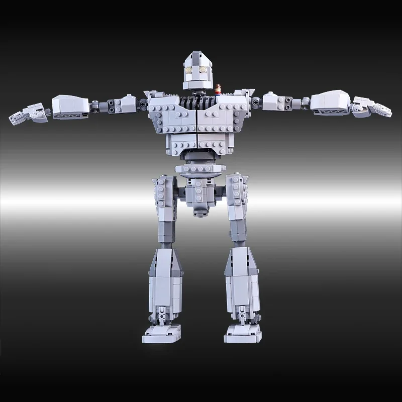 MOC Movie Series The Iron Giant Robot Building Blocks Set High-Tech Guardian Mecha Brick DIY Toy For Children Birthday Xmas Gift