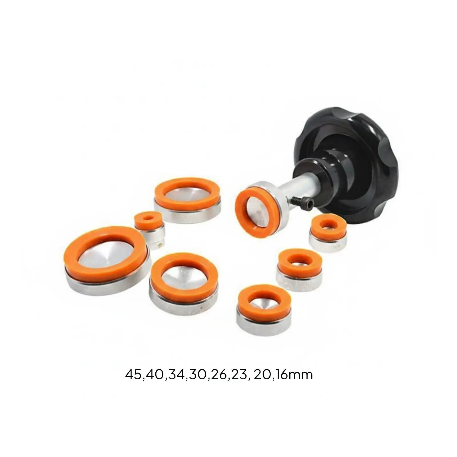 Watch Case Opener with 8 Heads Watch Repair Tool Kit for Opening Threaded Backs Professional Tools for Watches