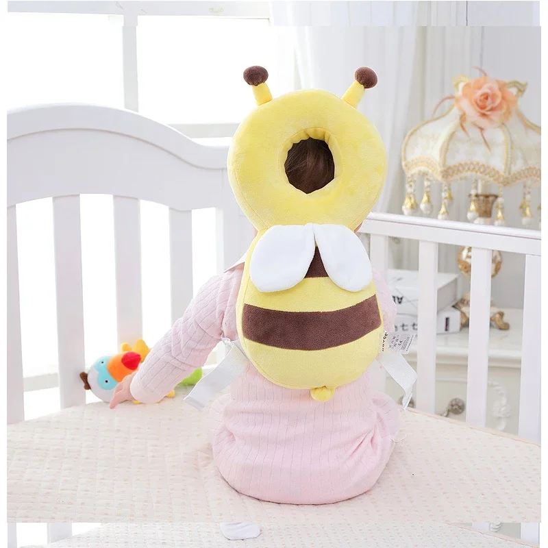 Baby Head Back Protector Safety Pad Infant Toddler Newborn Cartoon Harness Headgear Newest Cormer Guards Bee Angel Beetle