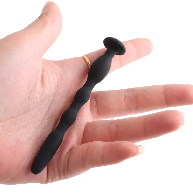 Bolas estimuladoras de próstata para hombres y mujeres adultos, tapón Anal de silicona de 20CM, 18 +, pareja, coqueteo, erótico Gay, Juguetes sexuales SM