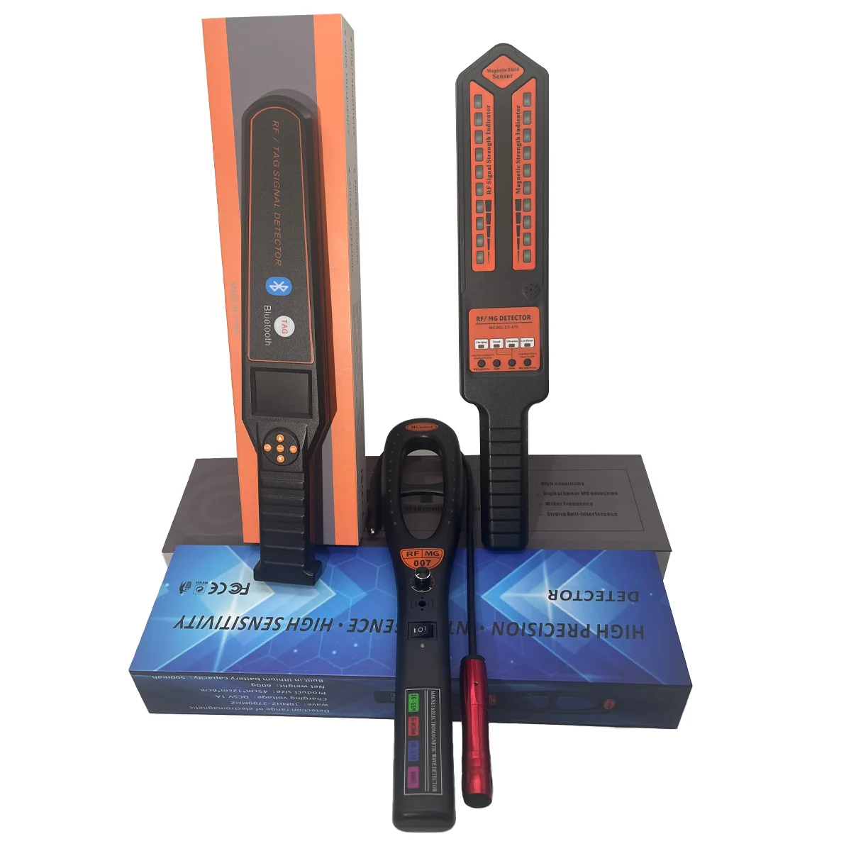 

Advanced TAG Locator & RF Detector: Detect Covert Bluetooth Beacon, GPS Tracker, Wireless Bug with Signal Recording Function