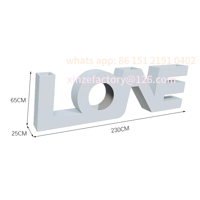 تخصيص الإبداعية إلكتروني الحديد المطاوع زهرة مربع في الهواء الطلق مزيج سياج الحليب الشاي متجر مقهى بار زهرة السرير التقسيم تدفق