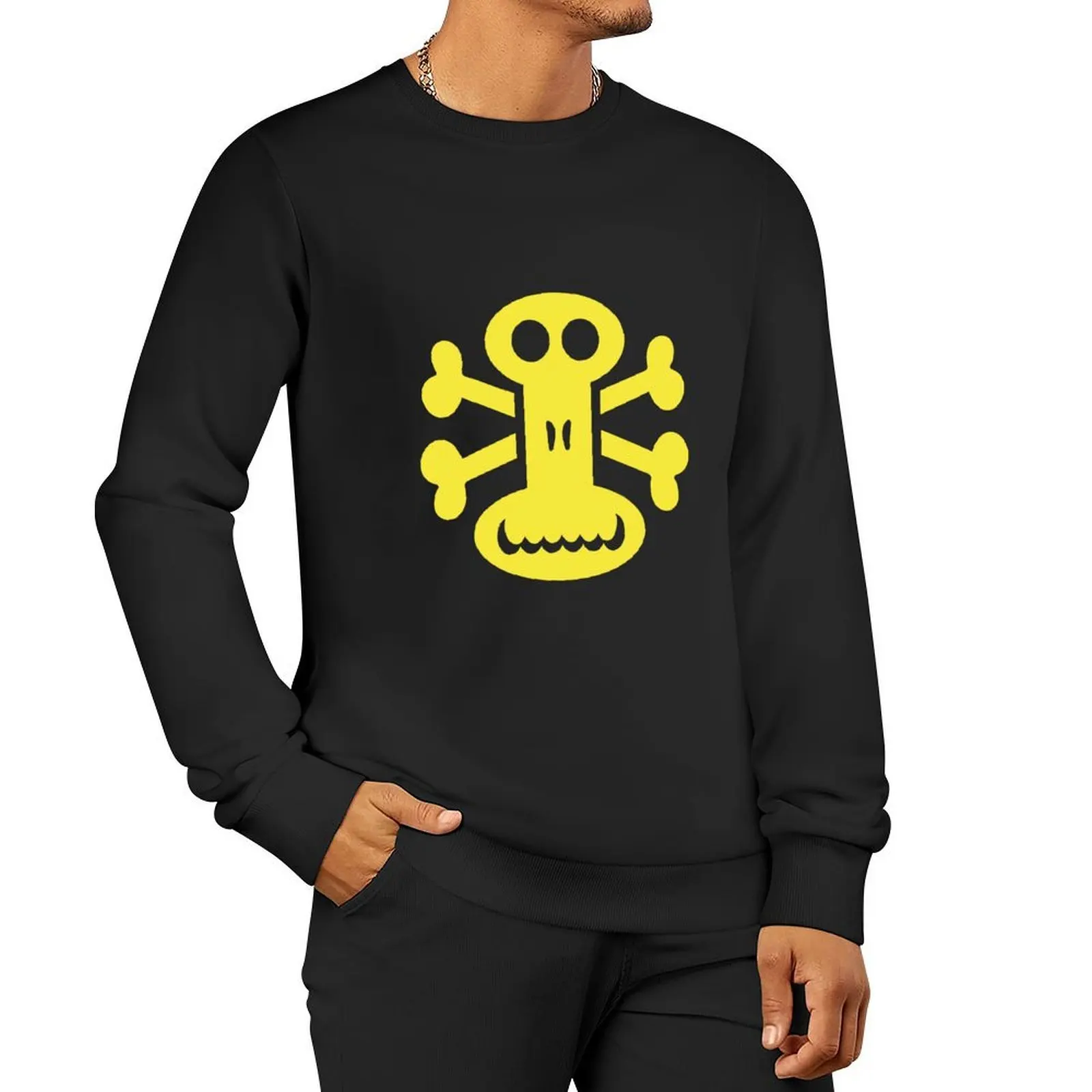 Bash Street Skull Pullover men clothes men clothing men's clothing aesthetic sweatshirts