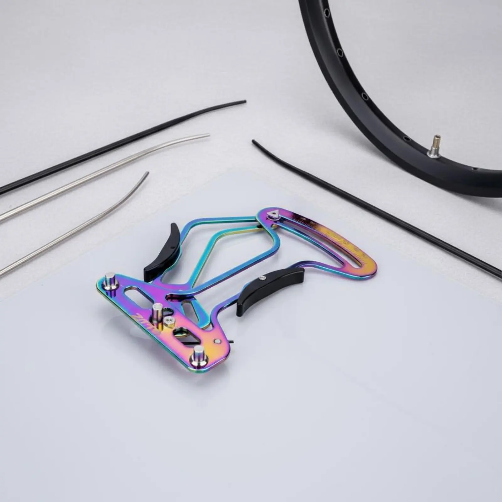 

Измеритель натяжения спиц велосипедных колес из алюминиевого сплава, тензиометр для велосипедных колес, точное измерение