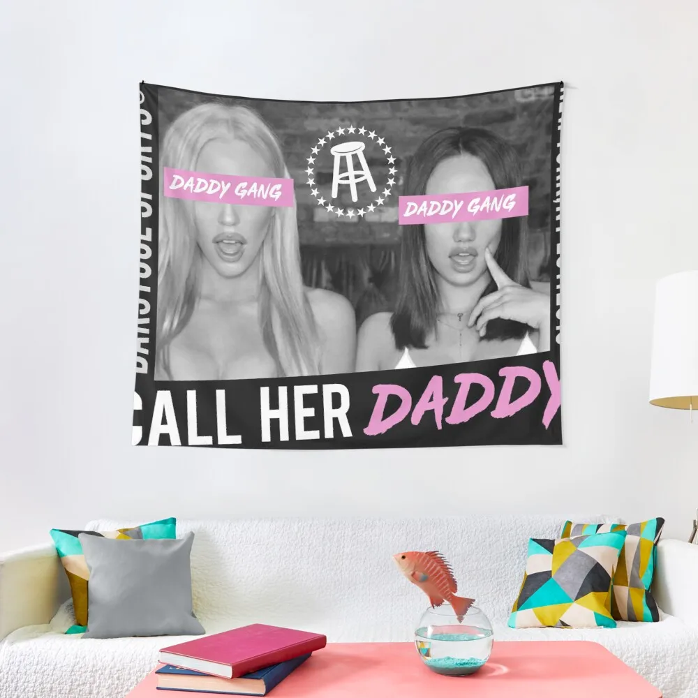 

Call Her Daddy Design #1 Tapestry Tapestry Anime Wall Hanging Decor