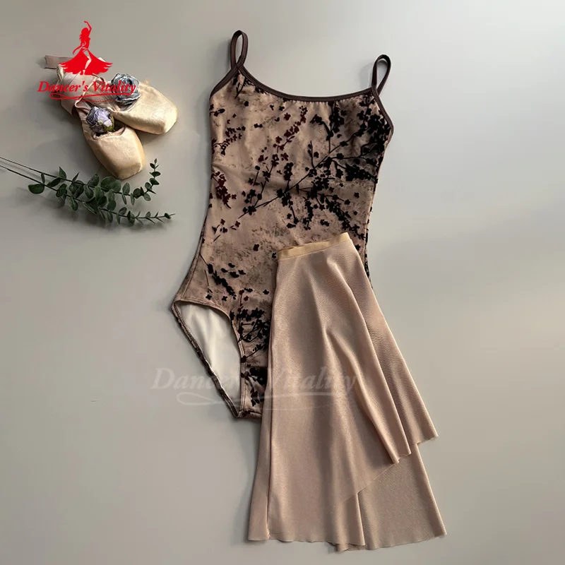 الباليه ملابس رقص الجمباز للنساء المتقدمة أناقة التخسيس الجمباز ملابس الفتيات ارتداءها ملابس لليوجا الكبار الرقص القمم