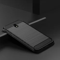 Case For Samsung Galaxy J7 2017 Case EU version) Silicone TPU Bumper Carbon Cover for Samsung Galaxy J7 Pro 2017 J730 J730F Case