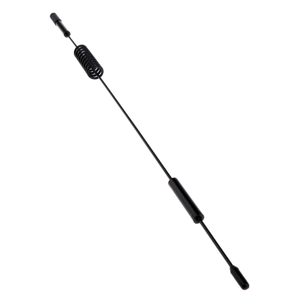 B05C-Antenne con viti di ricambio - Nero, 290 mm con 6 pezzi/set Decorazione simulata Valigia Rete per bagagli Pala