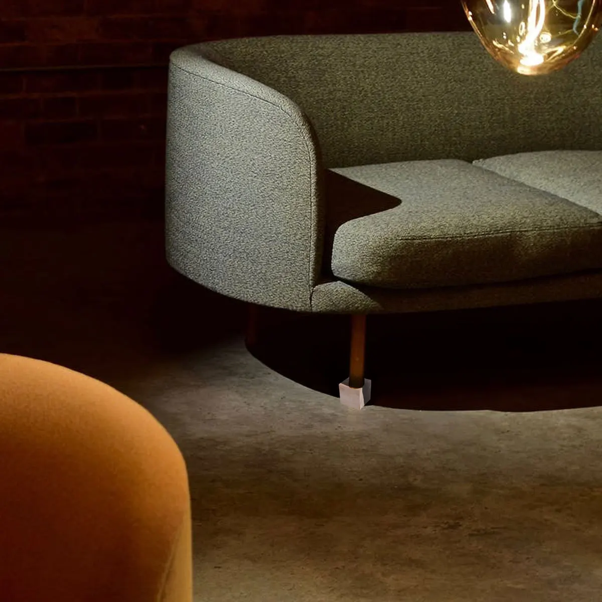 

4Pcs Solid Wood Furniture Legs Support Feet 5x5x5cm for Sofas Tables Beds DIY Projects Durable Stable No Deformation Interior