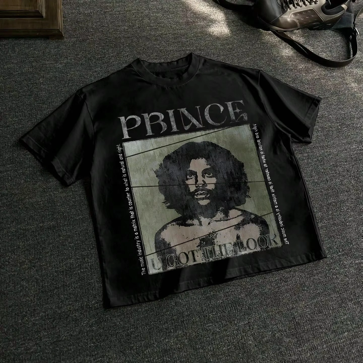 Retro Funk Pop Music Legend Graphic Tee Cotton Mens Womens T-Shirt Summer Streetwear