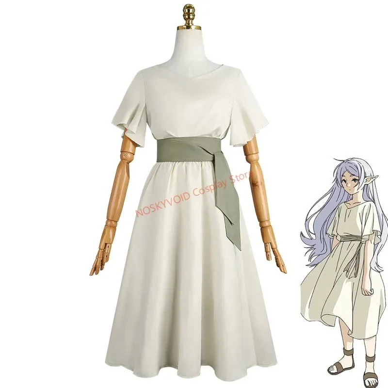 

Платье для косплея 2021, Sousou no Frieren, аниме, выставочный персонаж, костюм для девочек, карнавальный костюм на Хэллоуин