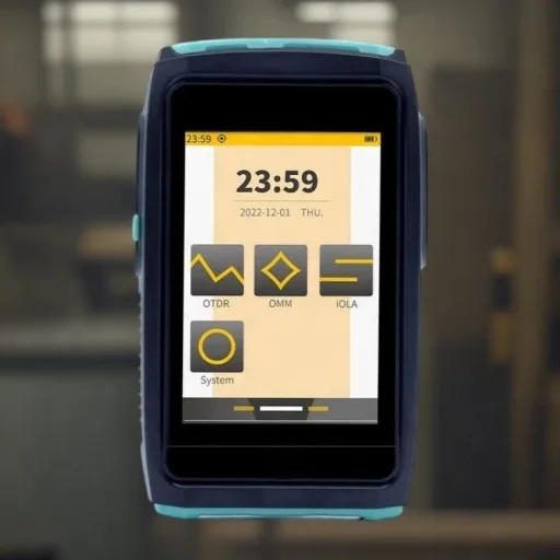 Mini Handheld OTDR fiber optic tester 6 in 1 optical time-domain reflectometer ZS1000 80km with function VFL IOLA OPM OLS