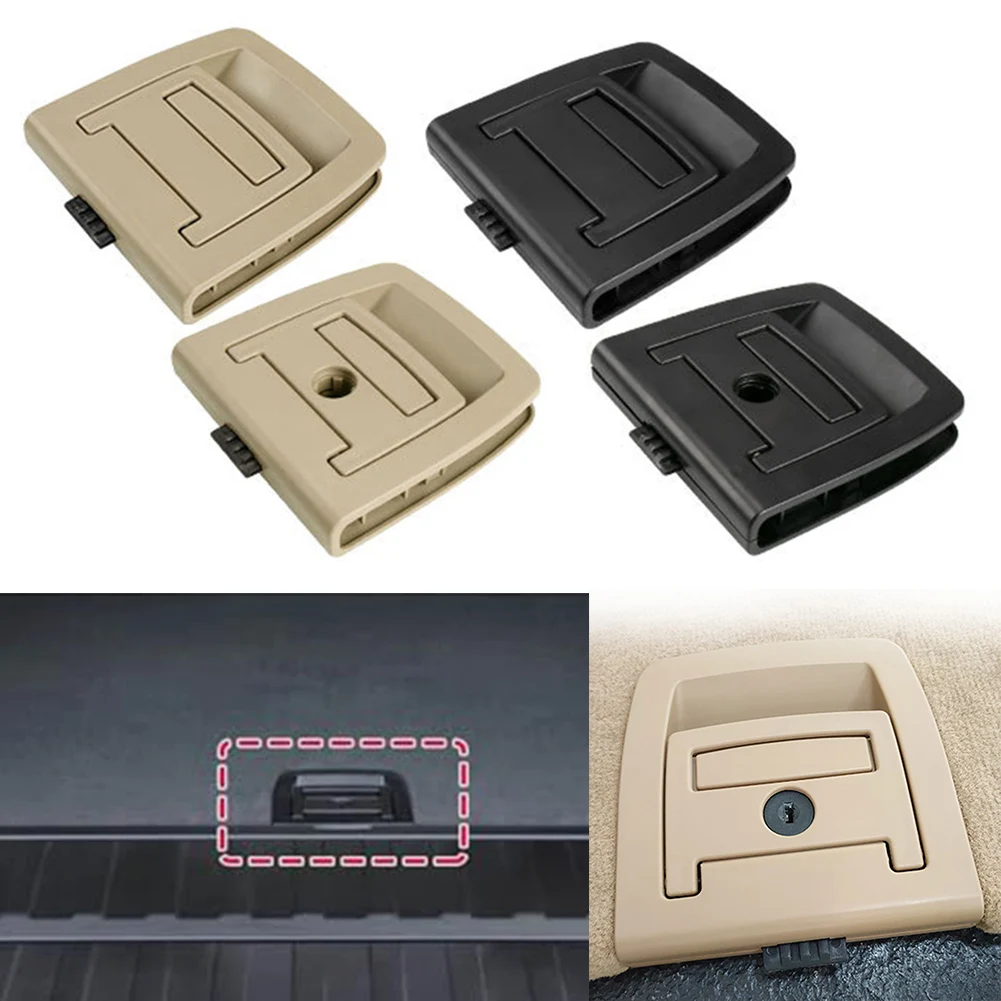 

Car Rear Trunk Tail Cover Cargo Boot Floor Mat Carpet Handle Latch Button Handle 51479120283 For BMW X5 E70 E71 X6 2006-2013